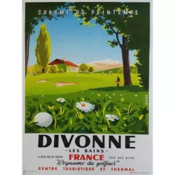 vintage golf poster 2