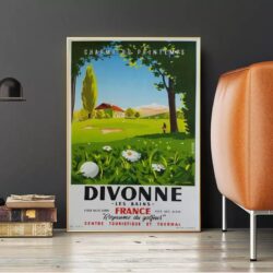 vintage golf poster 2