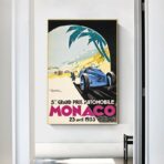 poster grand prix monaco 1933