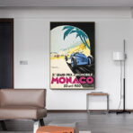 poster grand prix monaco 1933