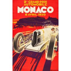 poster grand prix monaco
