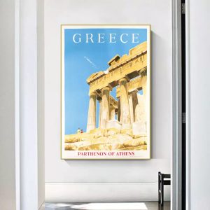 vintage greece poster 1