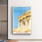 vintage greece poster 1