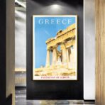 vintage greece poster 1