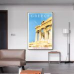 vintage greece poster 1