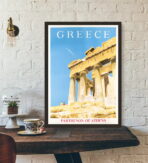 vintage greece poster 1
