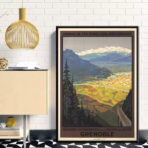 grenoble vintage poster