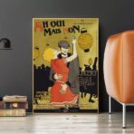 vintage guinguette poster