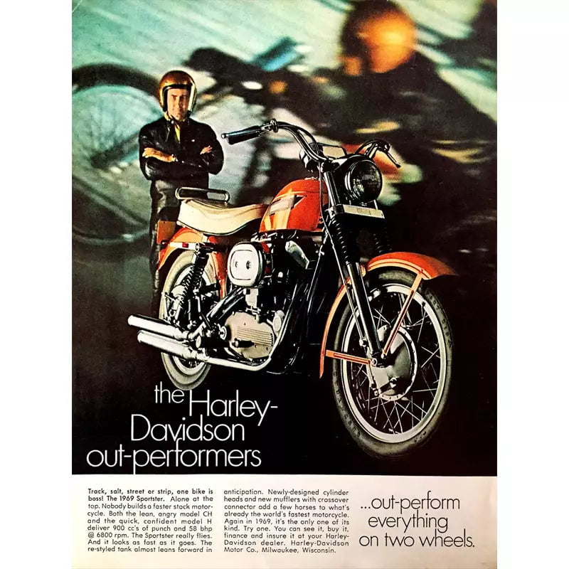 harley davidson vintage poster harley davidson vintage poster