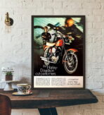harley davidson vintage poster