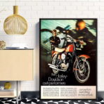 harley davidson vintage poster