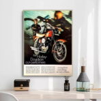 harley davidson vintage poster