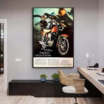 harley davidson vintage poster