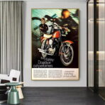 harley davidson vintage poster