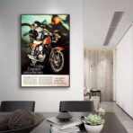 harley davidson vintage poster