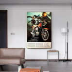 harley davidson vintage poster