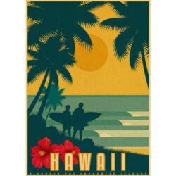 vintage hawaii poster 1