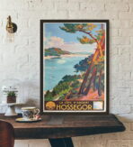 poster hossegor vintage