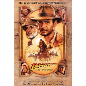poster indiana jones and the last crusade