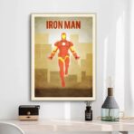 vintage iron man poster