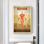 vintage iron man poster