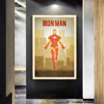 vintage iron man poster