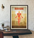 vintage iron man poster