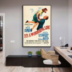 poster its a wonderful life