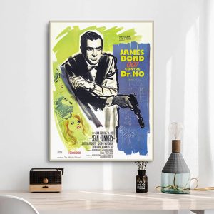 poster james bond against doctor no
