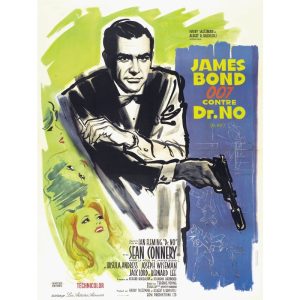 poster james bond against doctor no