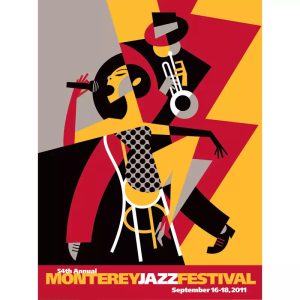 vintage jazz poster 1