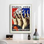 vintage olympic games poster 1