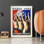 vintage olympic games poster 1