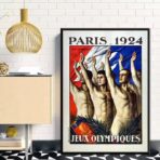 vintage olympic games poster 1