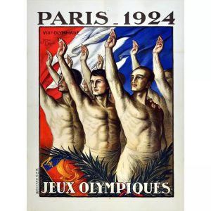 vintage olympic games poster 1