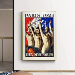 vintage olympic games poster 1
