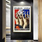 vintage olympic games poster 1