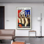 vintage olympic games poster 1