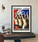 vintage olympic games poster 1