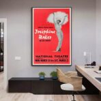 poster josephine baker vintage
