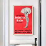 poster josephine baker vintage