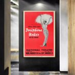 poster josephine baker vintage