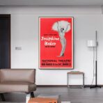 poster josephine baker vintage