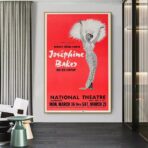 poster josephine baker vintage