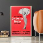 poster josephine baker vintage