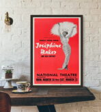 poster josephine baker vintage