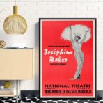 poster josephine baker vintage