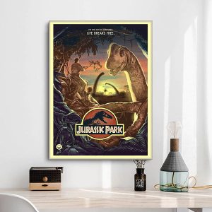 poster jurassic park vintage