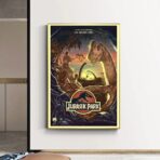 poster jurassic park vintage
