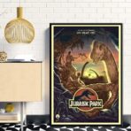 poster jurassic park vintage